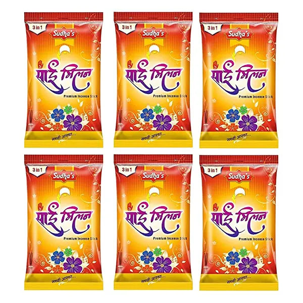 Sudha Sai Milan Premium Incense Sticks (330 Sticks)-1